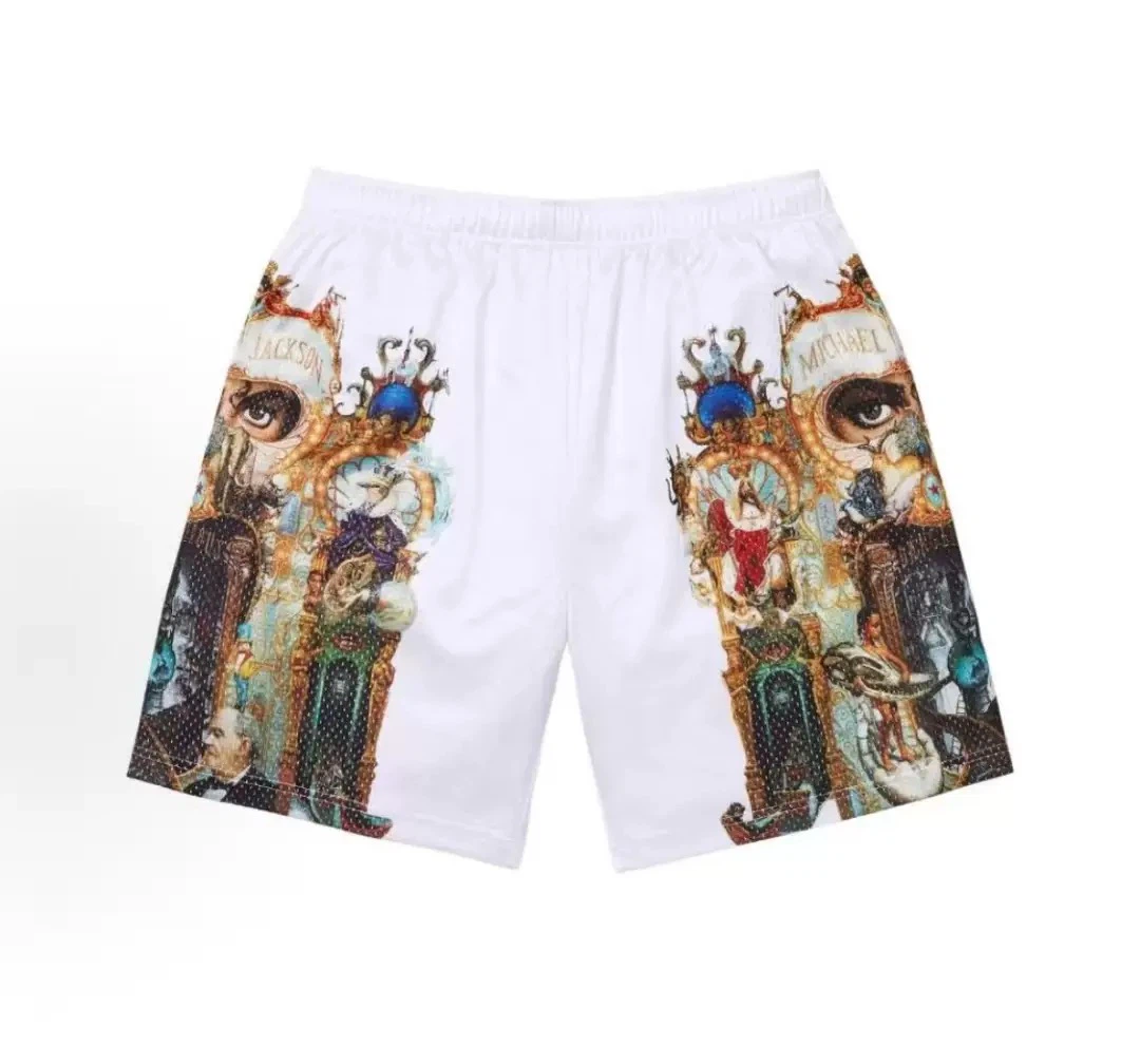 Supreme Art Print Mesh Shorts