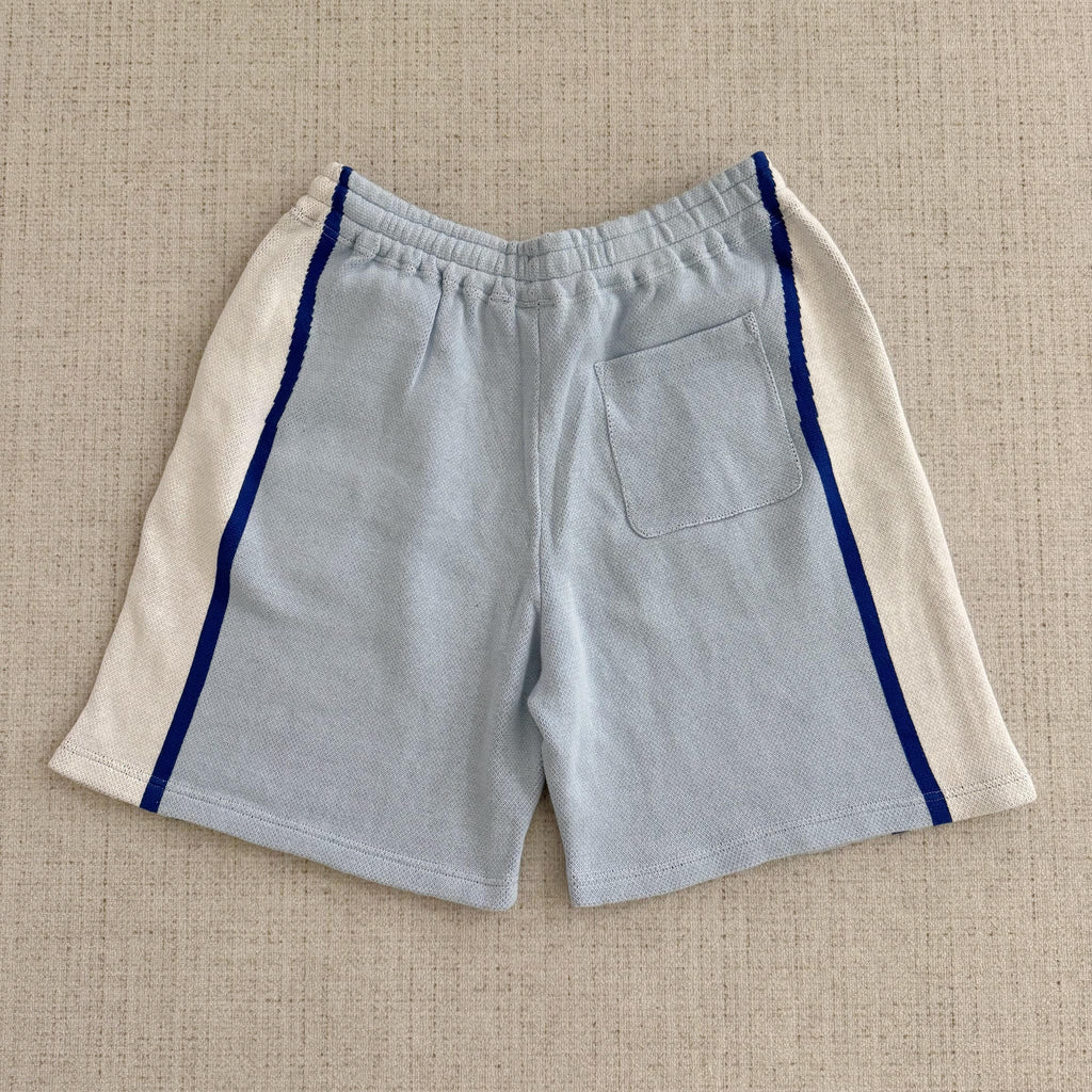 This is the Supreme × Umbro collaborative SS25 knit soccer shorts