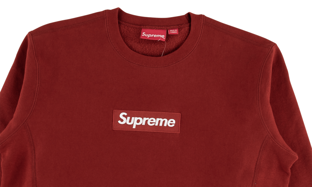 Box Logo Crewneck "FW18" SU6437