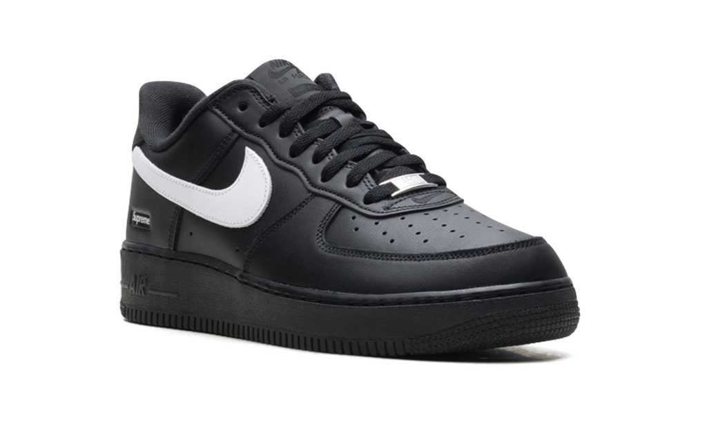 Air Force 1 Low "Supreme - Mini Box Logo Black / White" CU9225 002