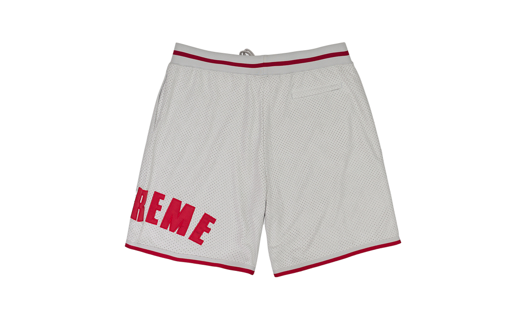 ULTRASUEDE MESH SHORTS "GREY" SU26052