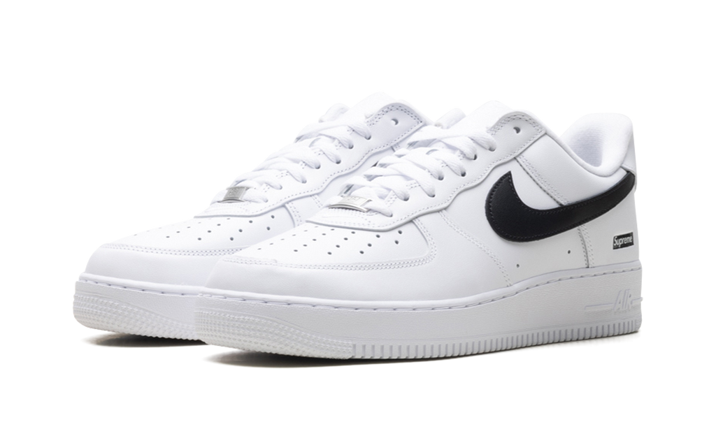 Air Force 1 Low "Supreme - Mini Box Logo White / Black" CU9225 102