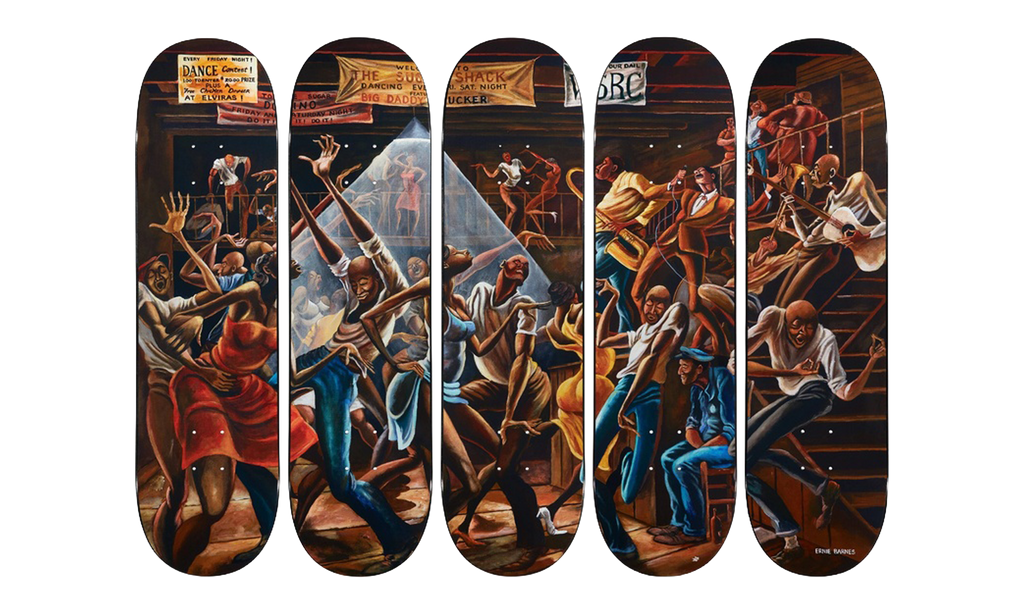 Ernie Barnes Skateboard Deck Set "SS25 - Multi (Set of 5)" SU27343