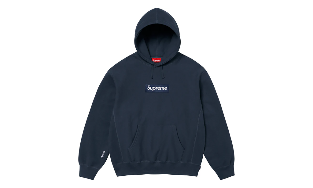Box Logo Hooded Sweatshirt "FW25 - NAVY" SU26707