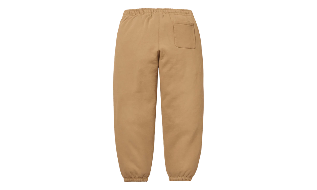 Satin Appliqué Sweatpant "FW25 - Light Tan" SU26132