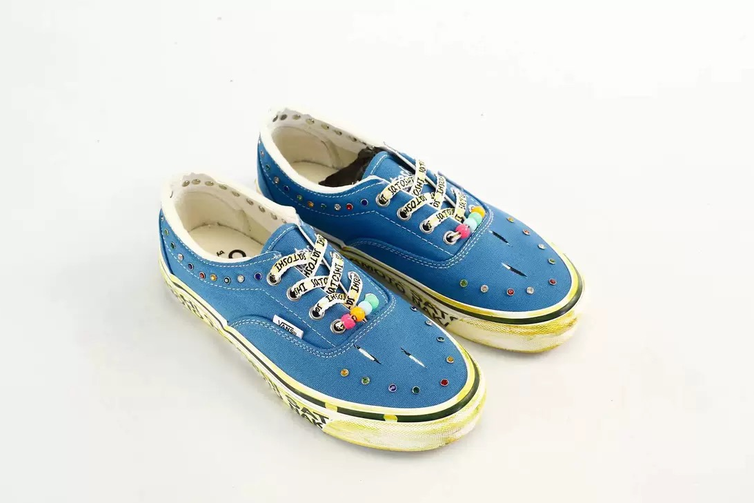 Satoshi Nakamoto Era 95 Lucky Charms Distressed Rhinestone Beaded Skate Sneakers Unisex