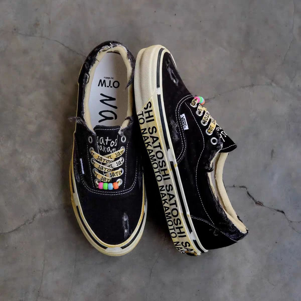Satoshi Nakamoto Era 95 Lucky Charms Distressed Rhinestone Beaded Skate Sneakers Unisex