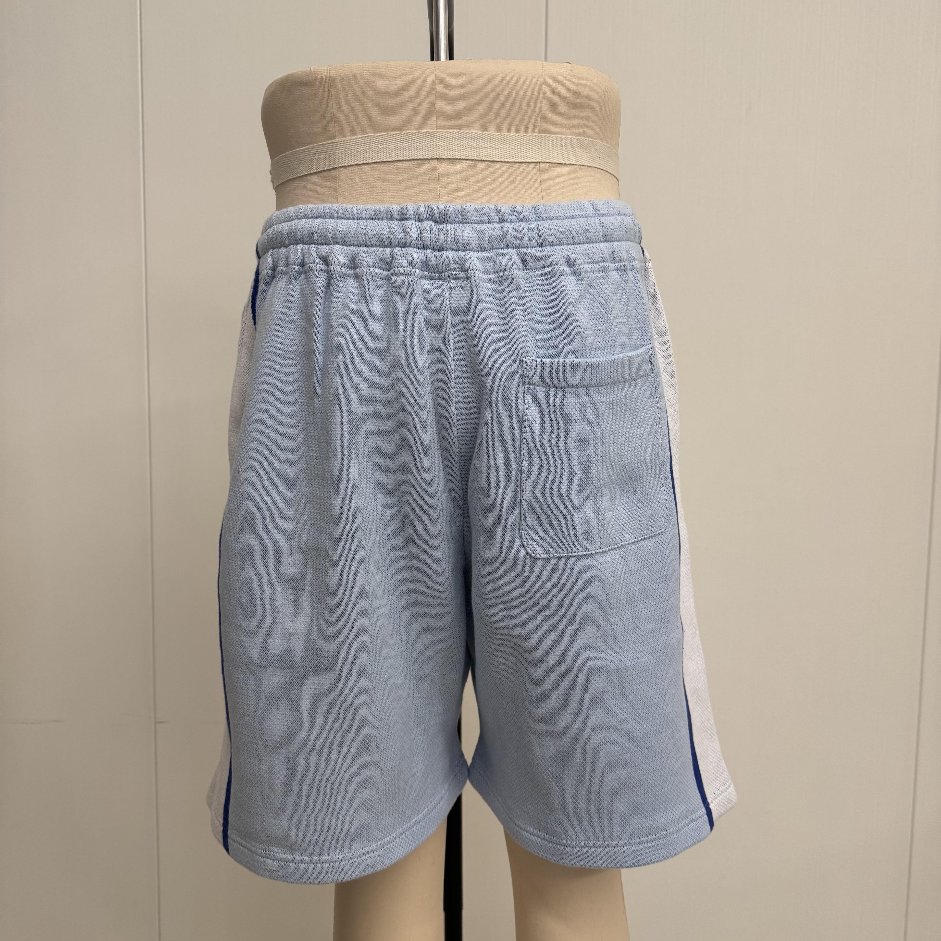 This is the Supreme × Umbro collaborative SS25 knit soccer shorts