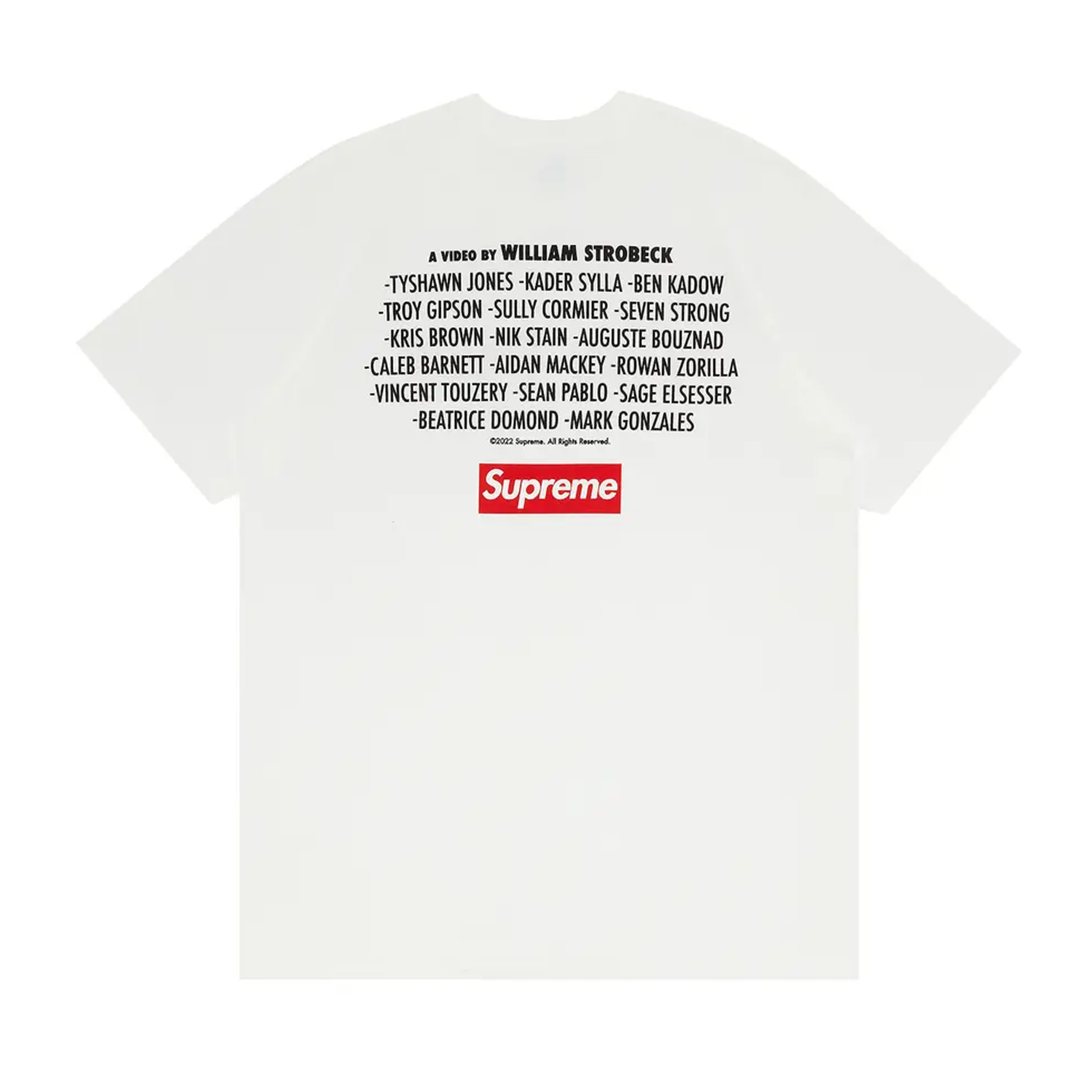 Supreme “Play Dead” Tee White