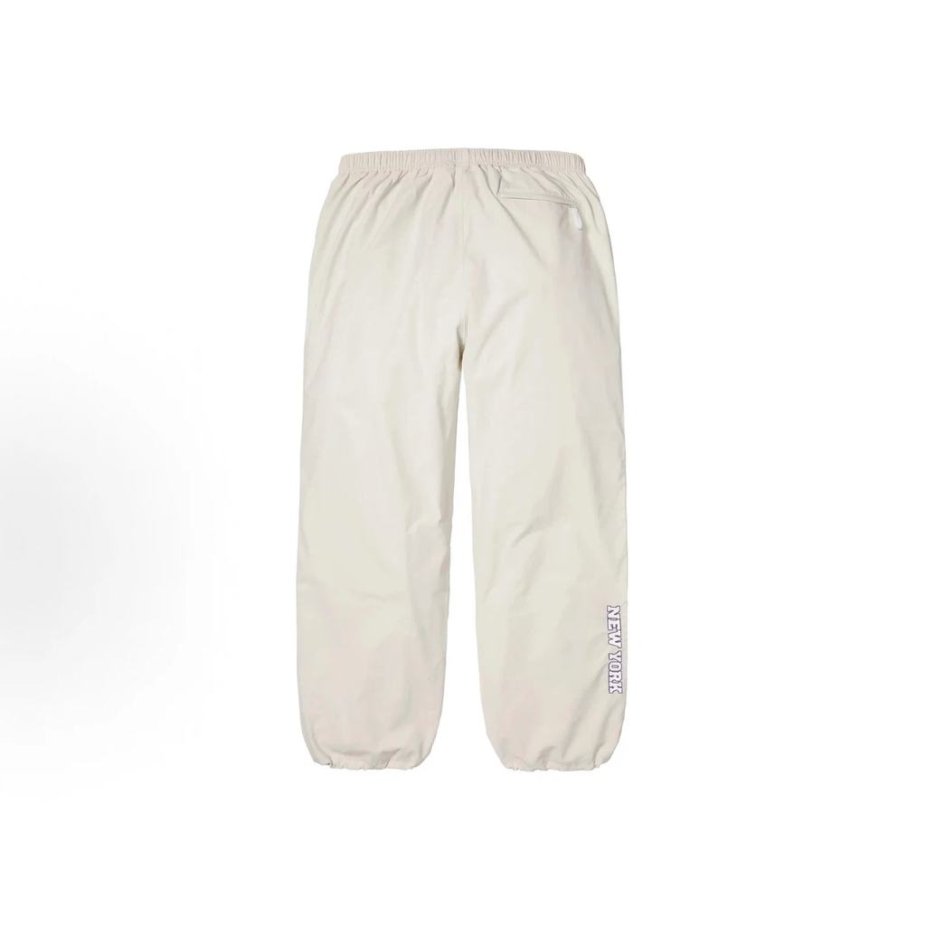 Off White Gothic Letter Nylon Jogger Pants Unisex Streetwear Trousers