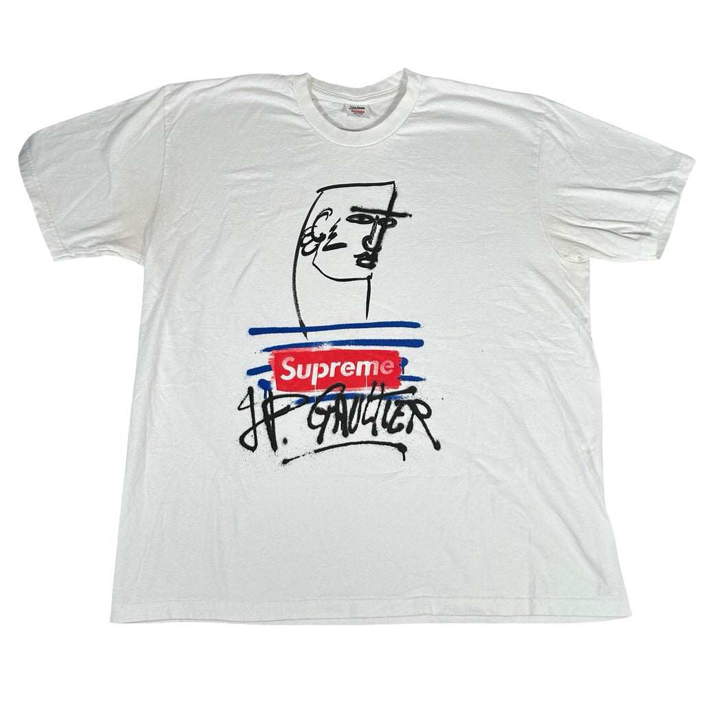 Supreme Jean Paul Gaultier Tee White