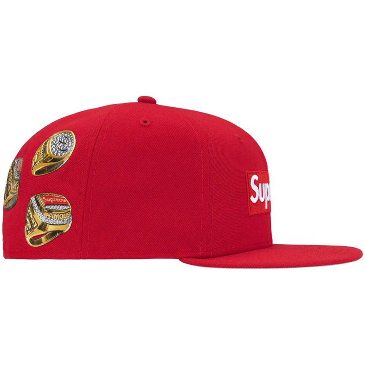 Rings Box Logo New Era® Hat (Red)