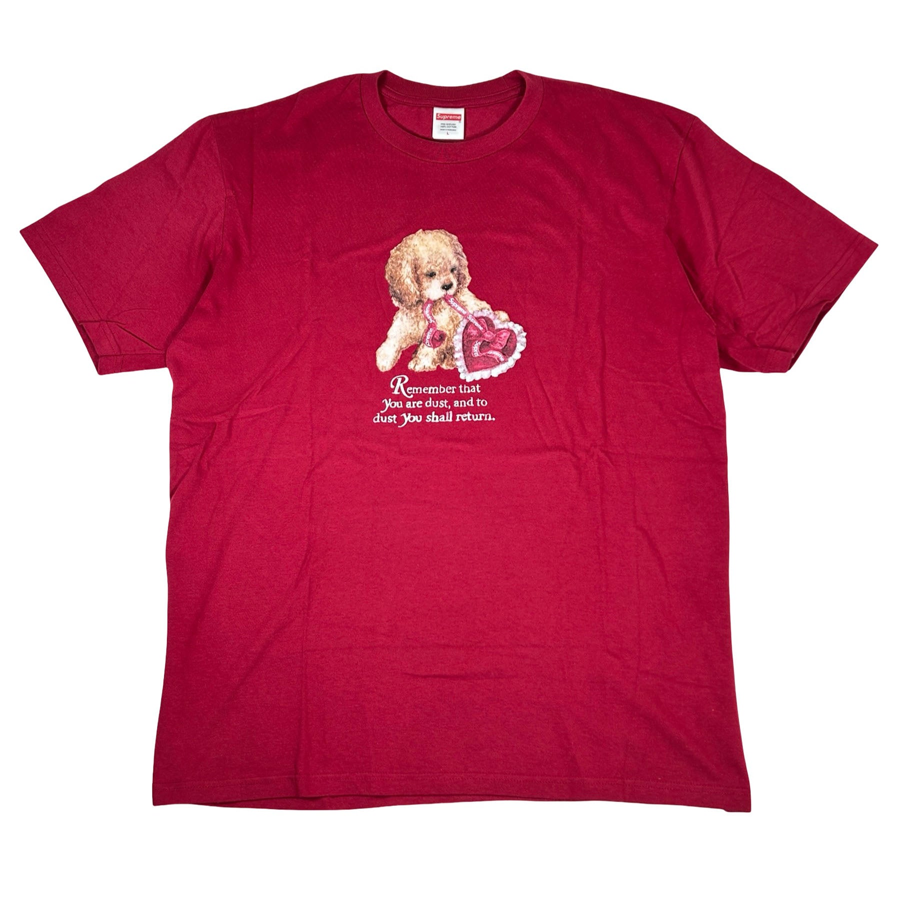 Supreme Dust Tee Cardinal