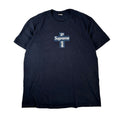 Supreme Cross Box Logo Tee Navy