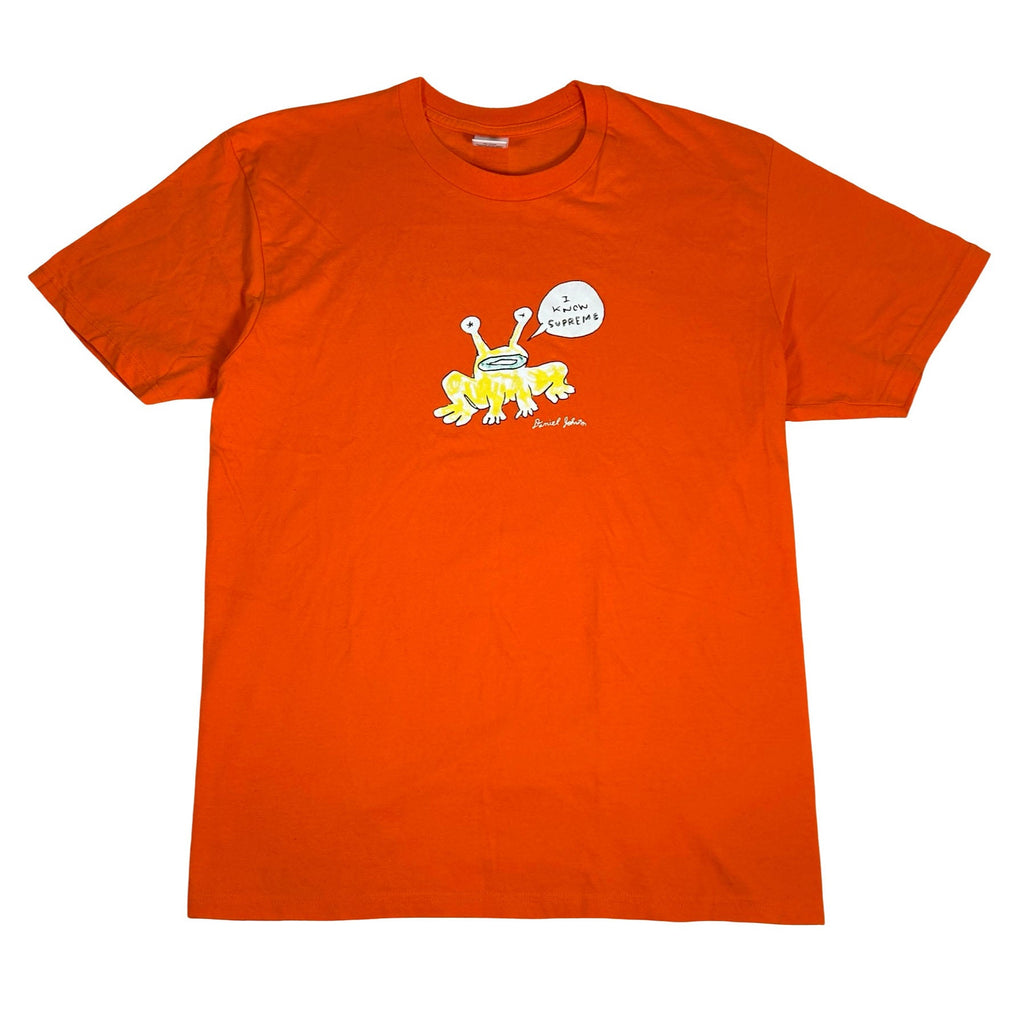 Supreme x Daniel Johnston Frog Tee Orange