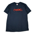 Supreme Handstyle Tee Navy