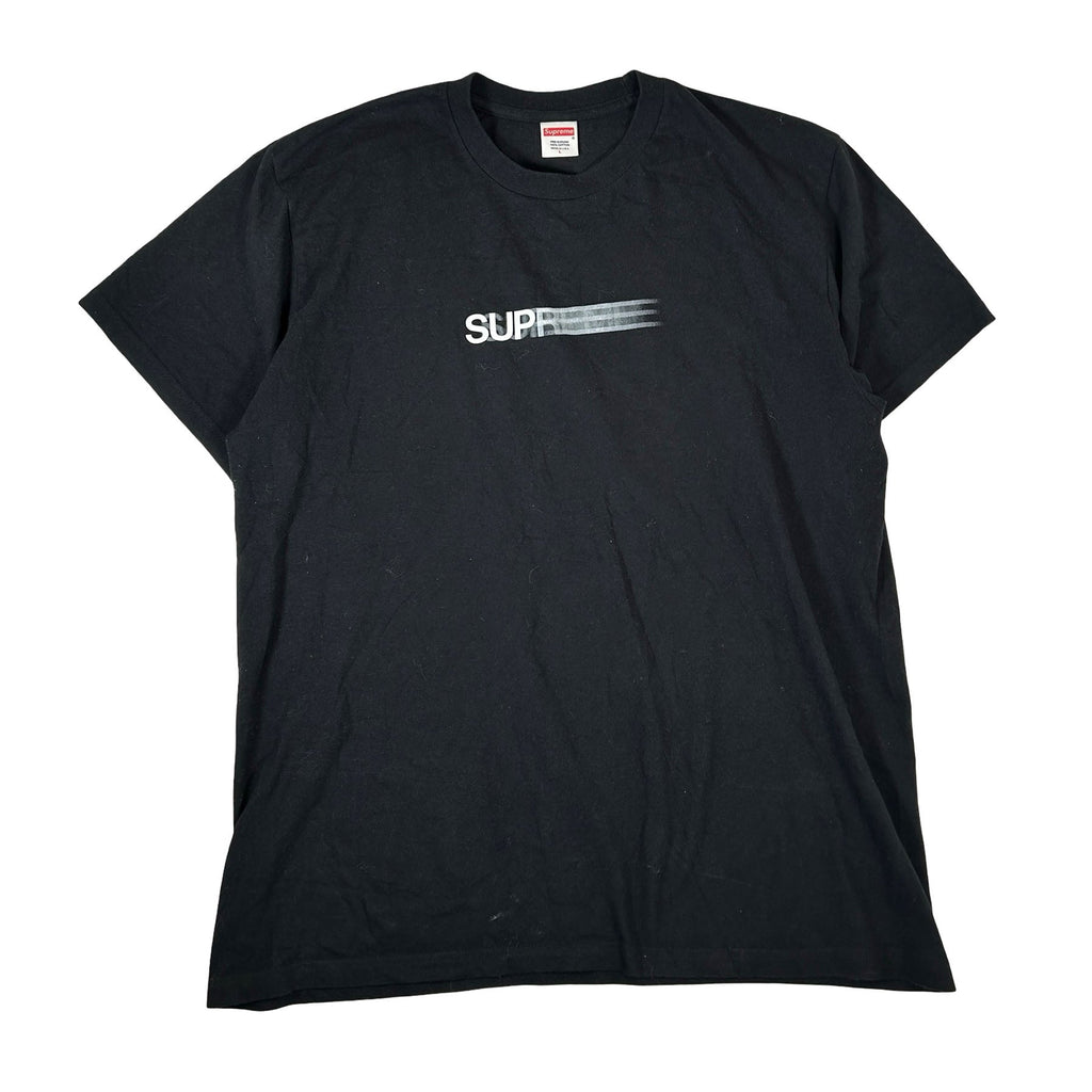 Supreme Motion Logo Tee Black