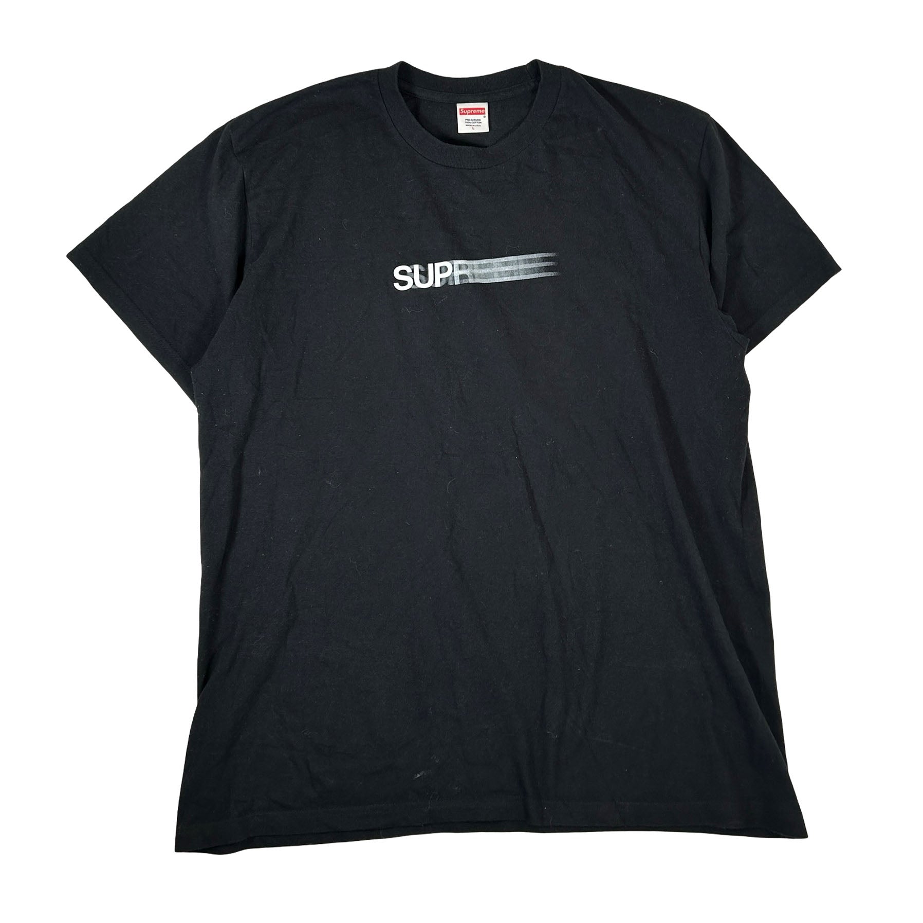 Supreme Motion Logo Tee Black
