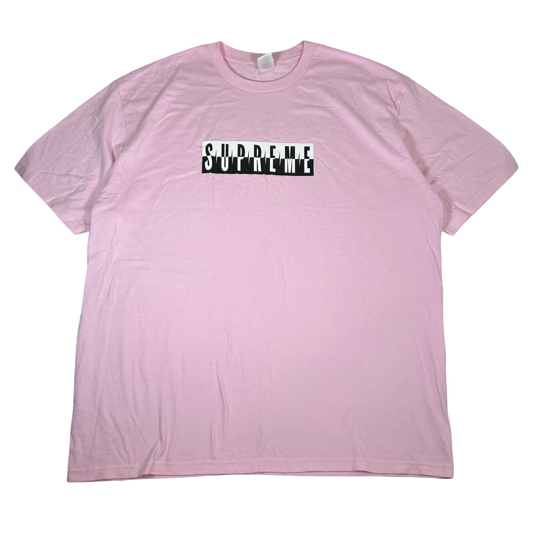 Supreme Split Tee (FW25) Light Pink