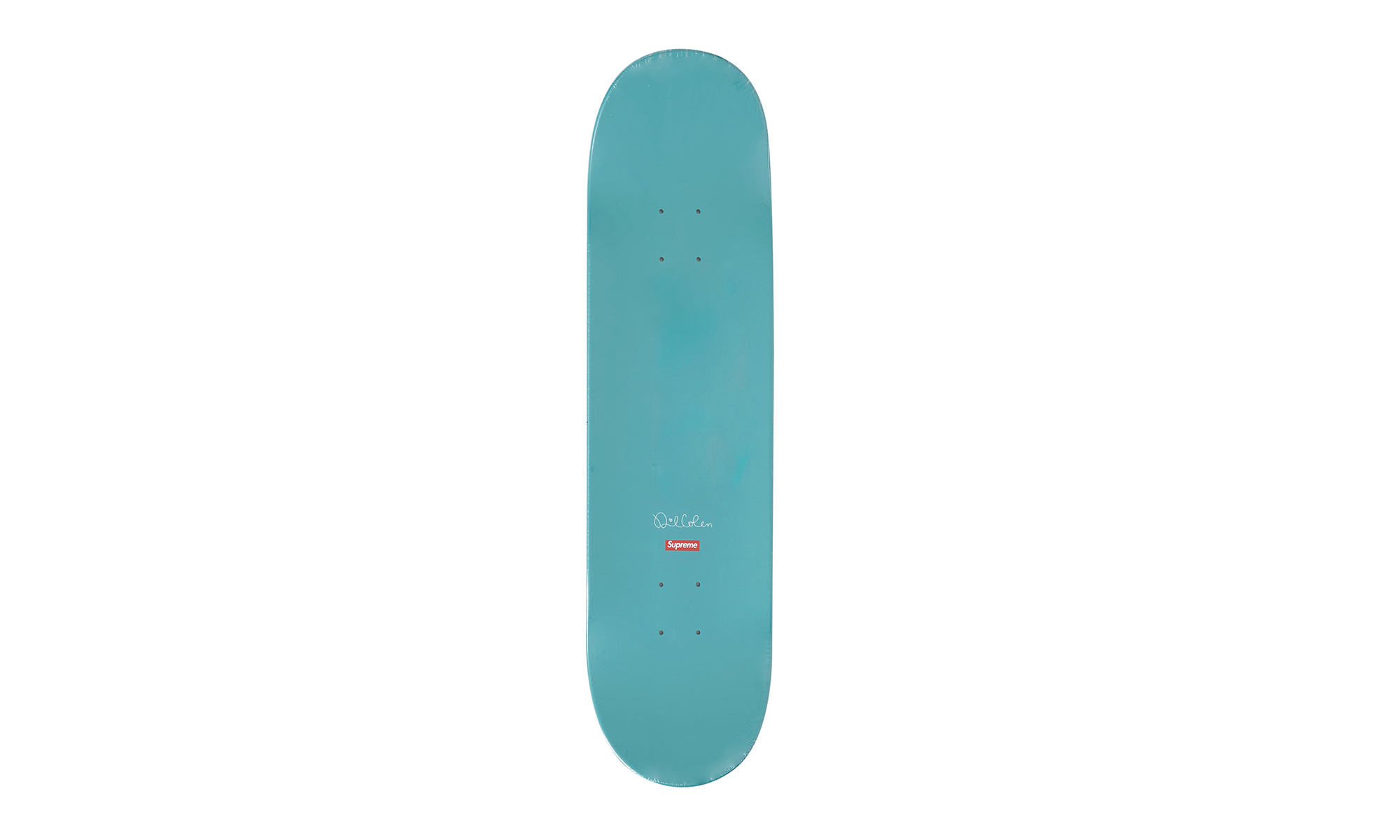 Dan Colen Fuck Skateboard Set "Blue" SU26535