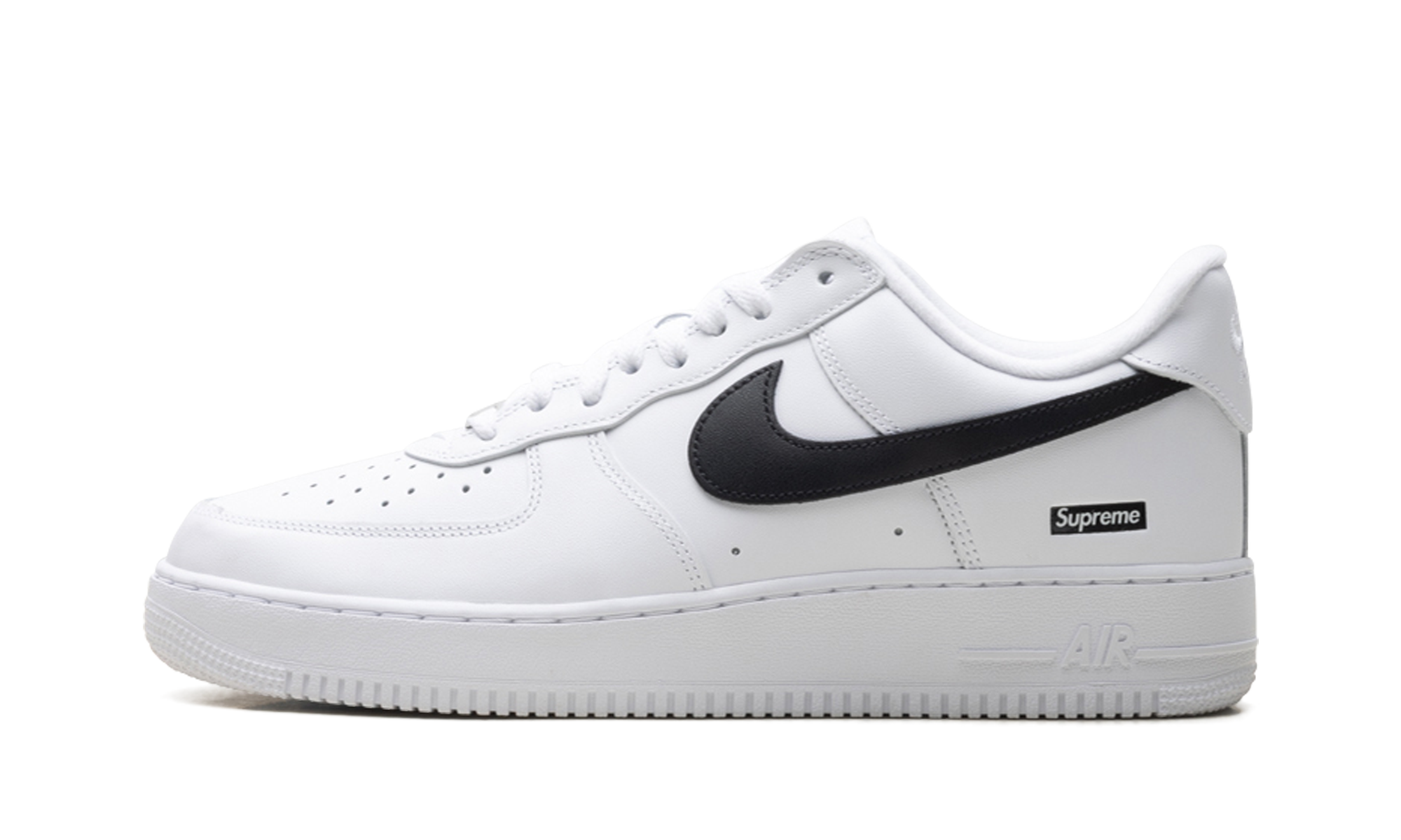 Air Force 1 Low "Supreme - Mini Box Logo White / Black" CU9225 102