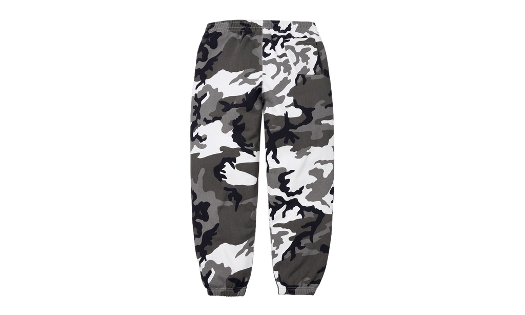Satin Appliqué Sweatpant "SS26 - Snow Camo" SU27517