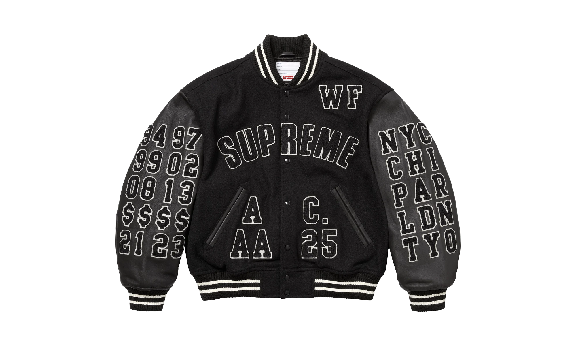 Praises Varsity Jacket "Black" SU25407
