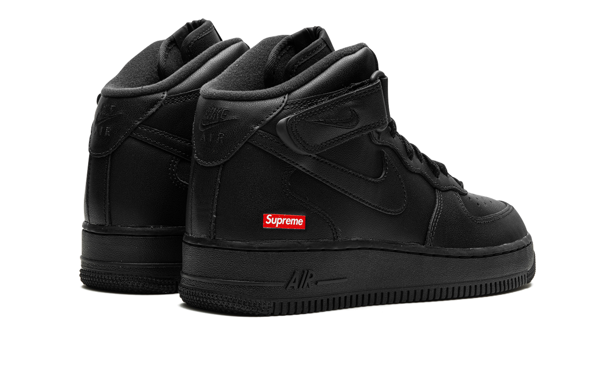 Air Force 1 Mid "Supreme - Mini Box Logo Black" FZ8784 001