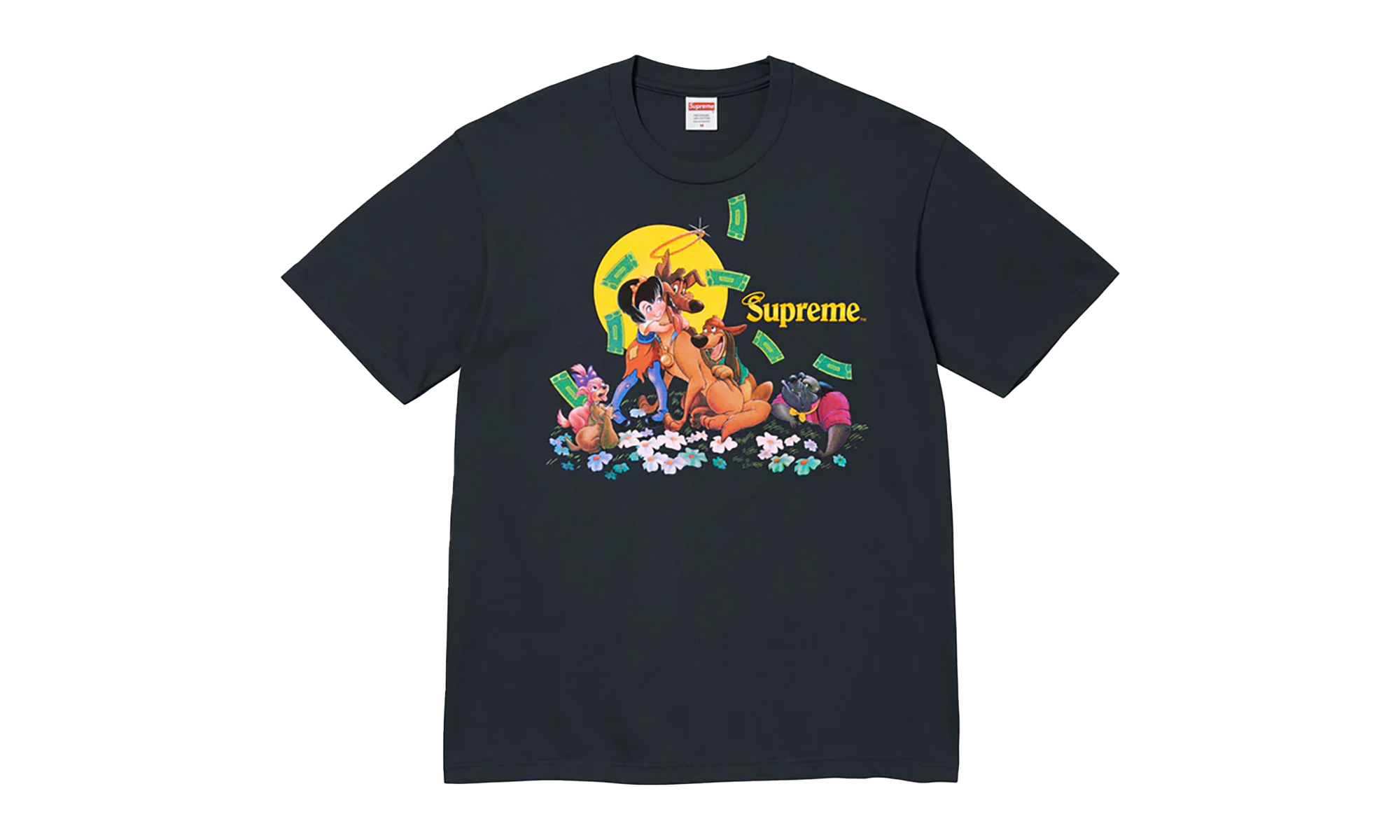 All Dogs Go To Heaven Tee "FW25 - Navy" SU26141