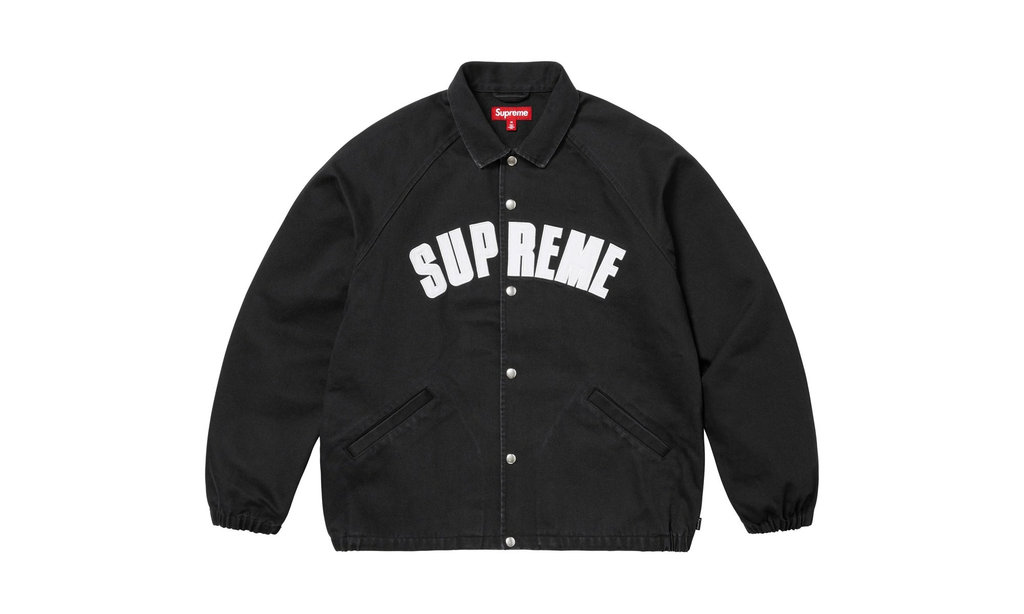 Arc Denim Coaches Jacket "FW25 - Black" SU26593