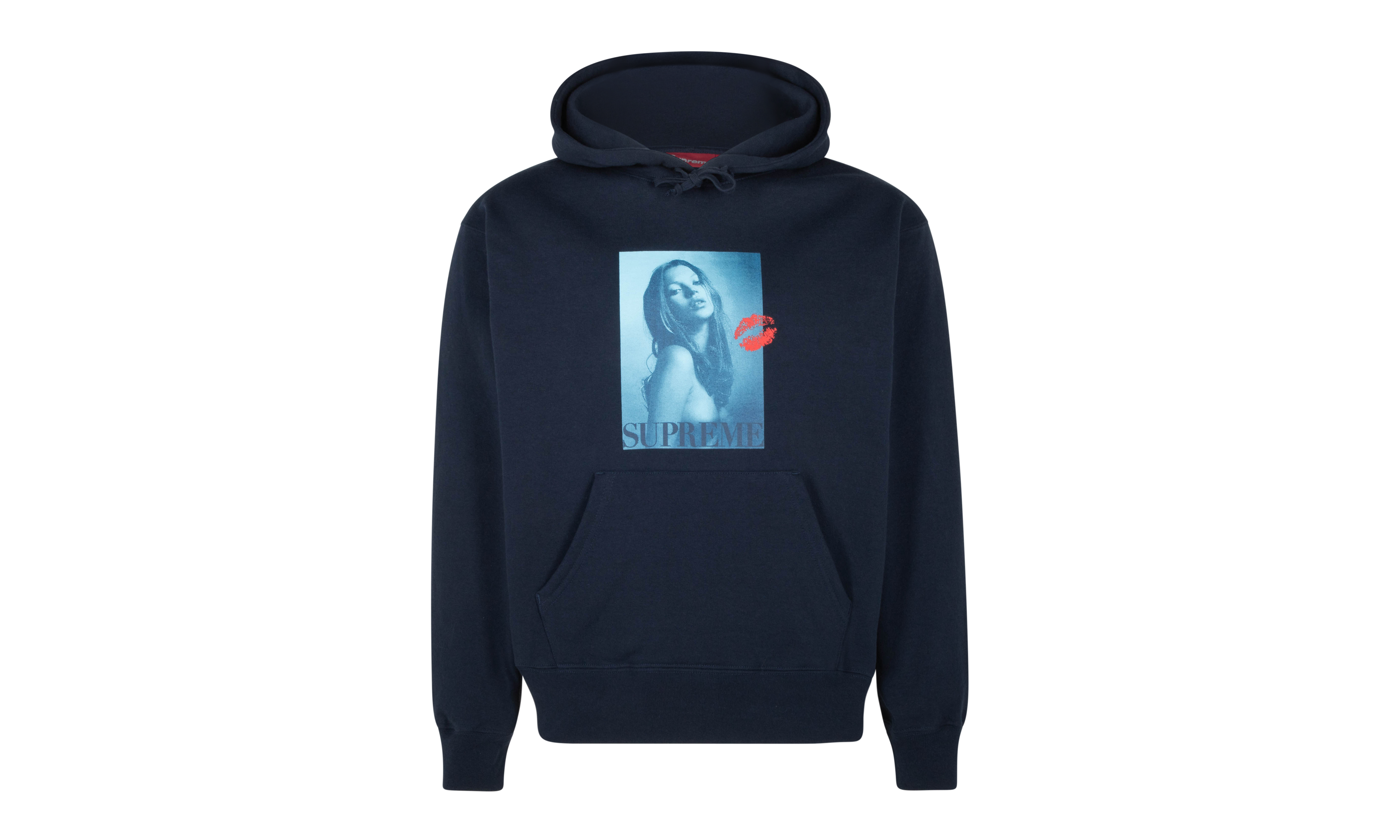 Kate Moss Hooded Sweatshirt "FW24 - Navy" SU822