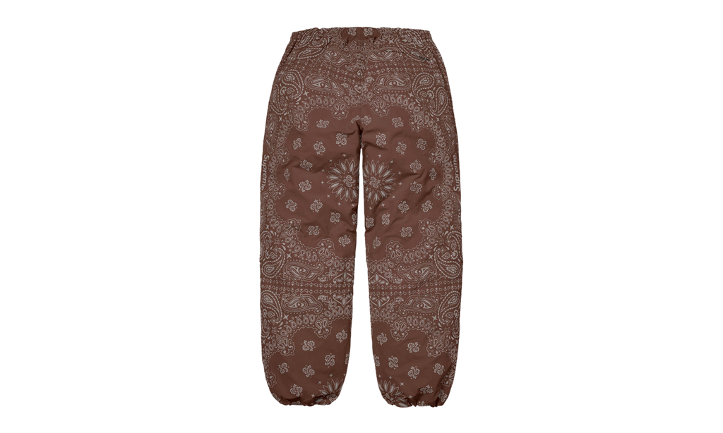 Reflective Bandana Track Pant "SS26 - Brown" SU27767
