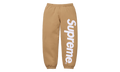Satin Appliqué Sweatpant "FW25 - Light Tan" SU26132